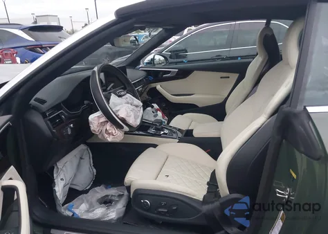 2024 Audi S5 Cabriolet Prestige Tfsi Quattro Tiptronic из США, поврежденный, VIN WAUY4GF50RN007028